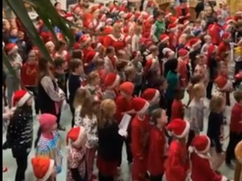 Christmas sing-along